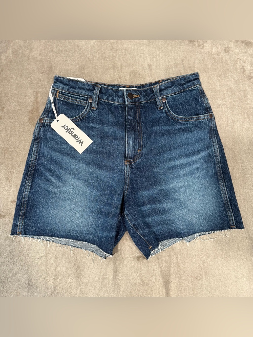 Wrangler Women's High Rise Cowboy Shorts